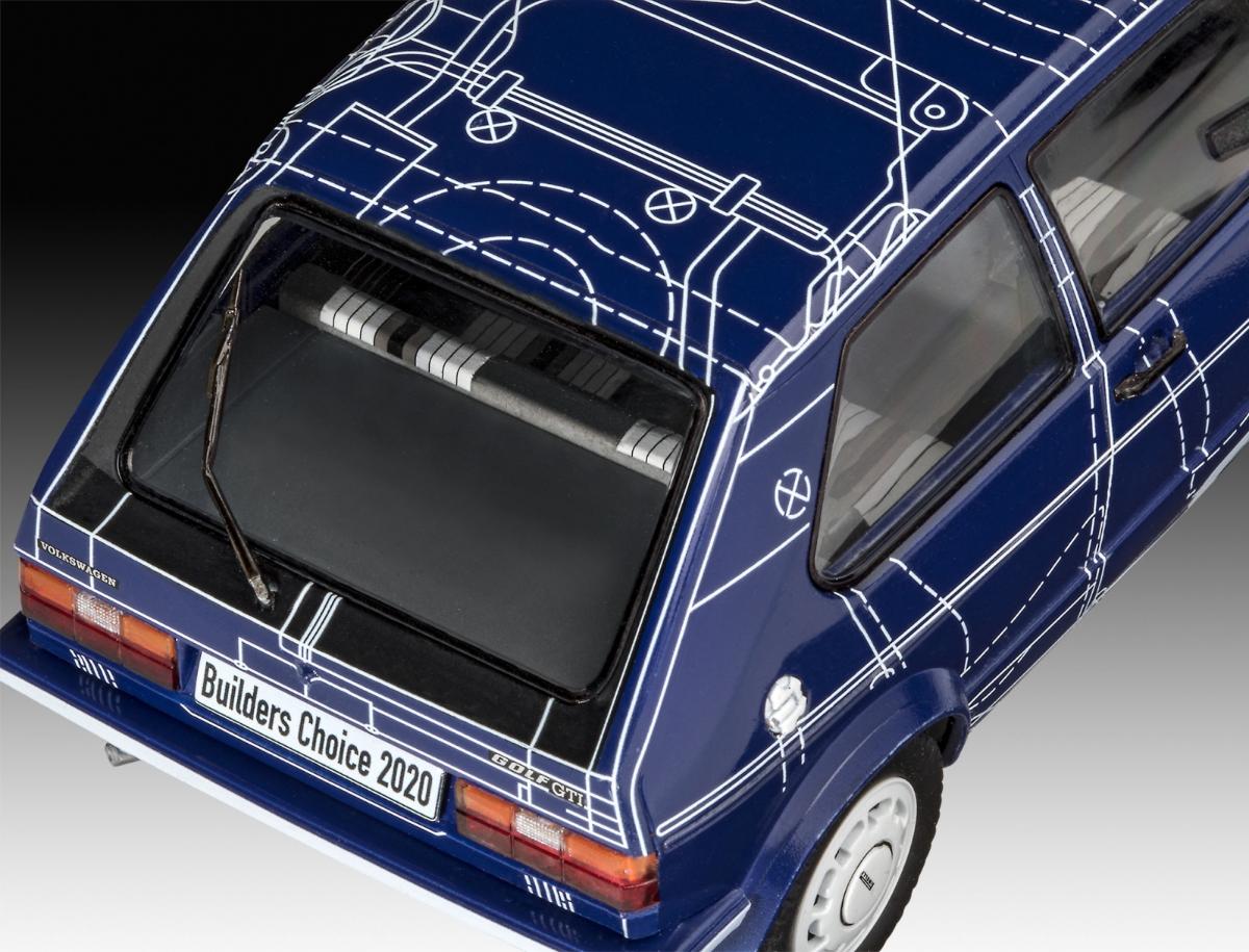 Комплект сглобяем модел VW Golf GTI, 118 части