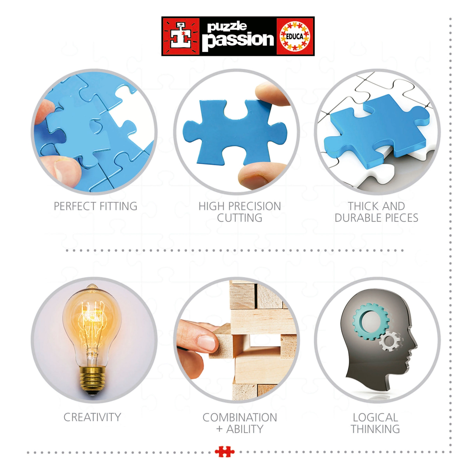 Пъзел Количка с цветя, 1000 части