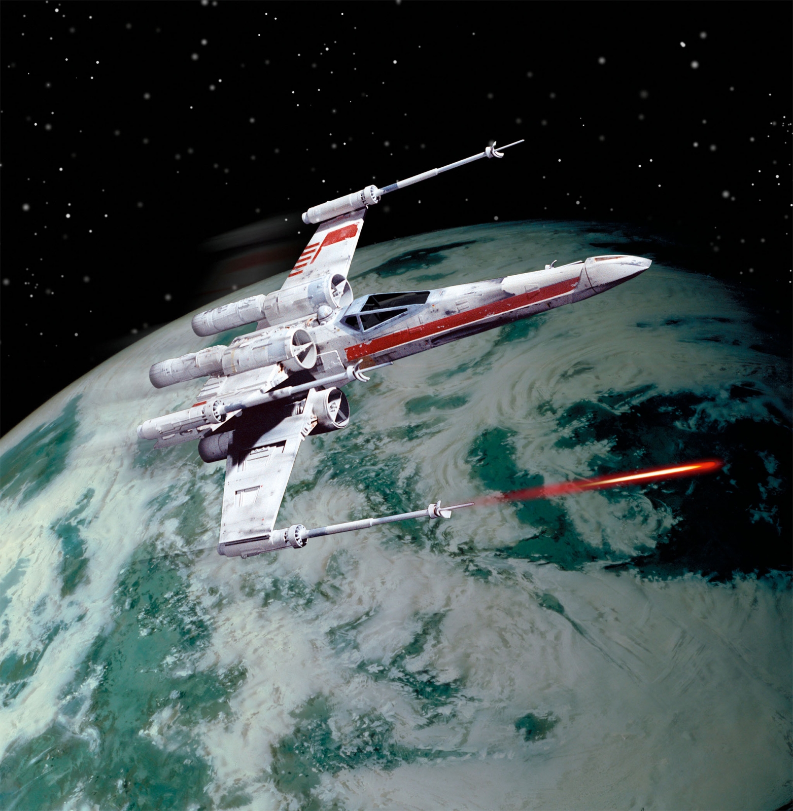Сглобяем модел, Revell, Star Wars, X-Wing Fighter, 21 части