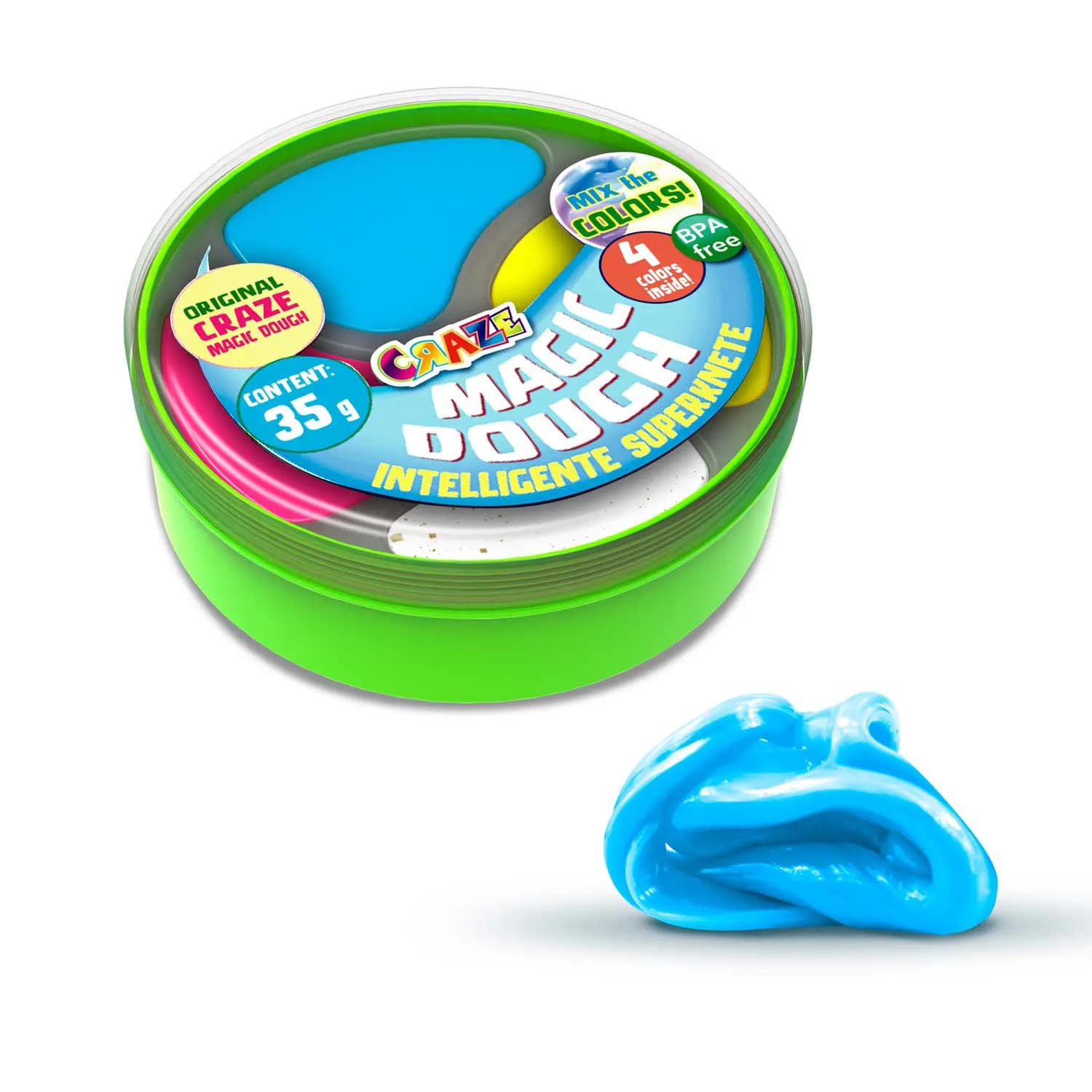 Моделин четири цвята 35 грама