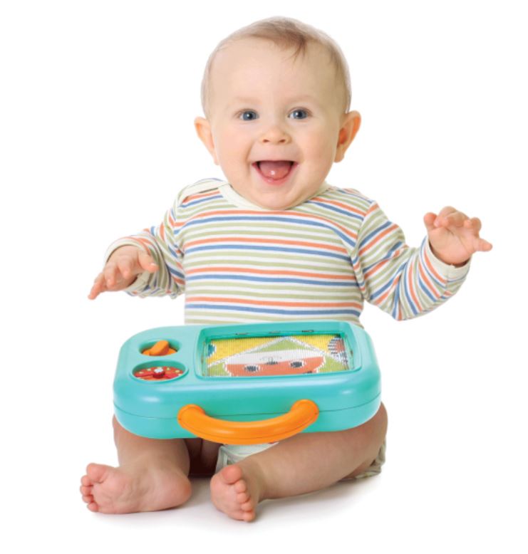Interactive toy, Infantino, B Kids, Musical TV, Blue