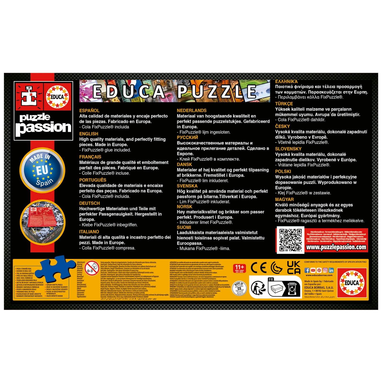 Пъзел Количка с цветя, 1000 части