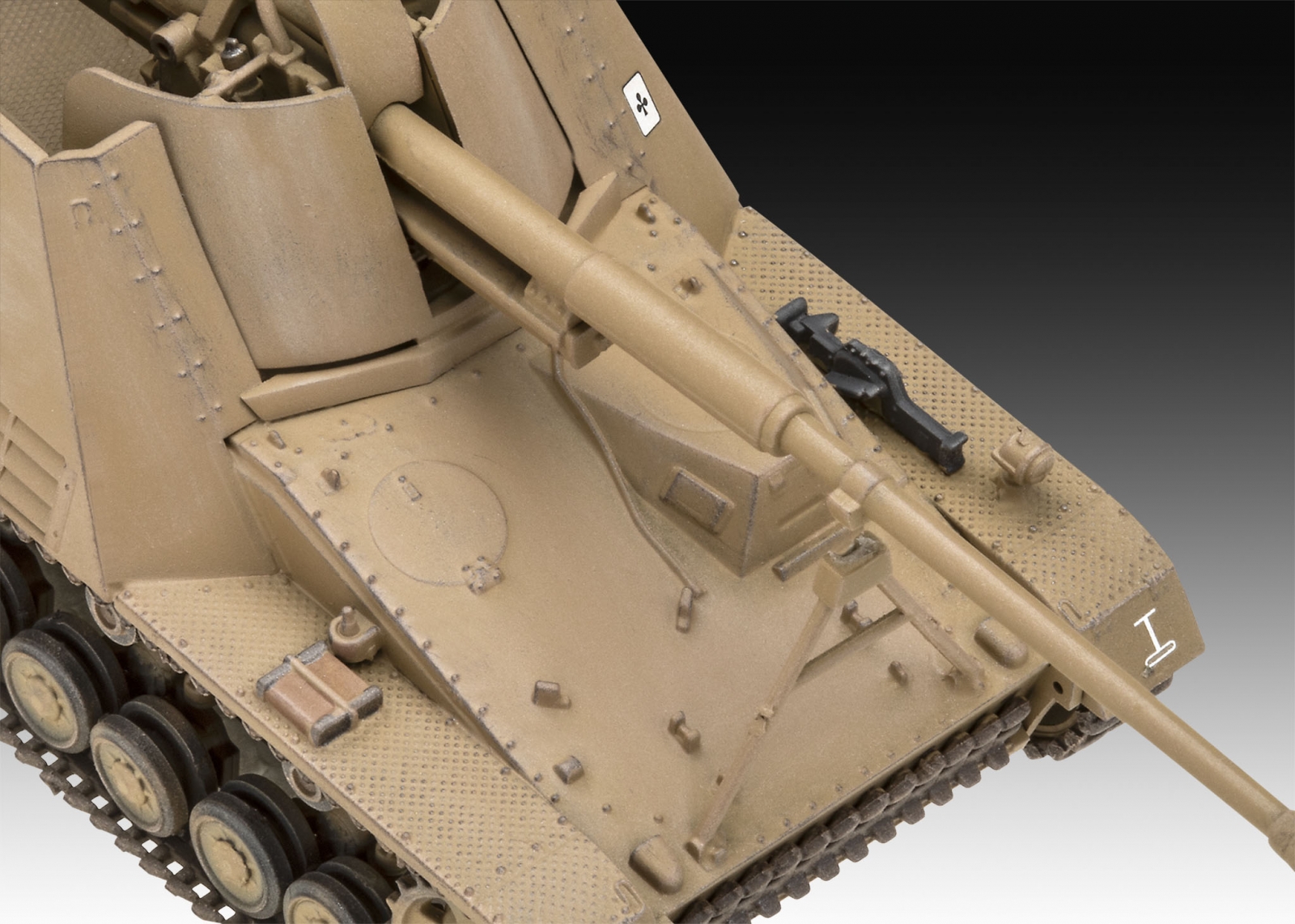 Assembly model, Revell, Tank Sd.Kfz. 164 Nashorn, 184 parts