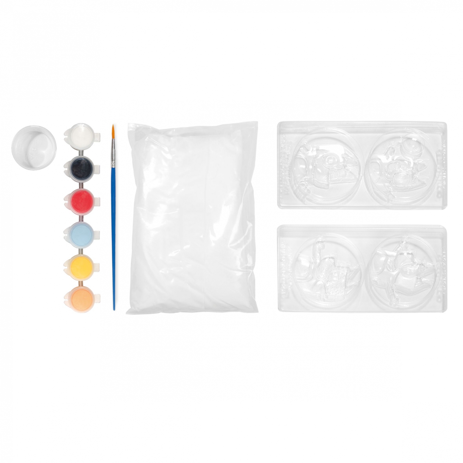 Creative kit, Totum, Bluey, DIY plaster figurines