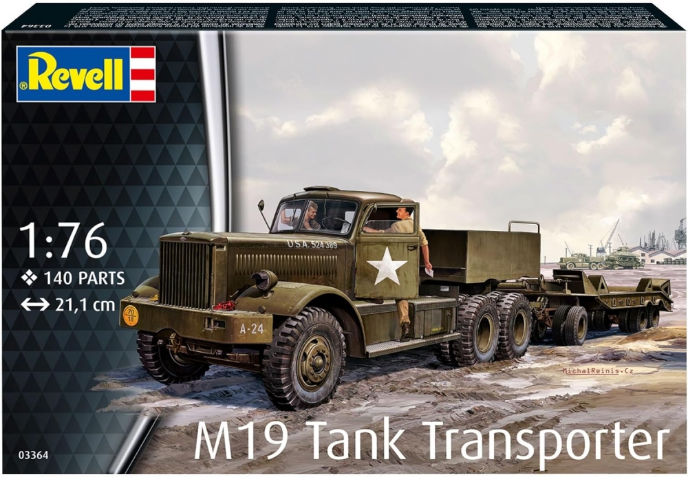 Assembly model, Revell, M19 Tank Transporter