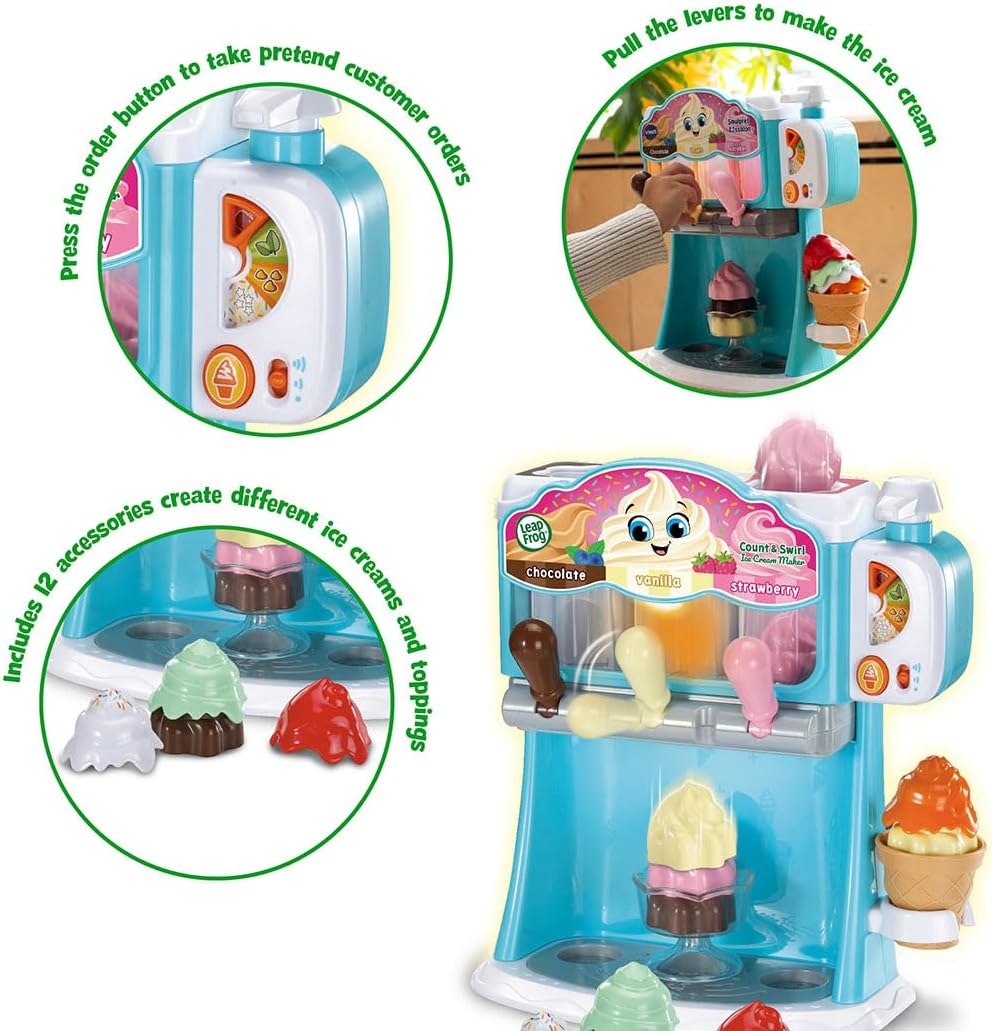 Интерактивна играчка, Vtech, Leap Frog, Машина за сладолед