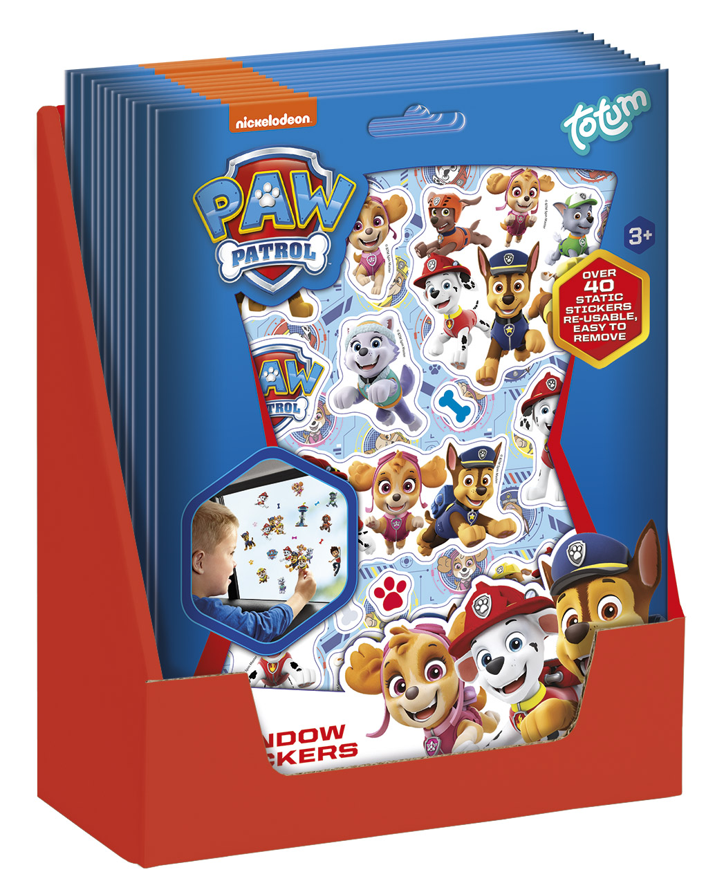 Декорирай сам – Стикери за стъкло Paw Patrol