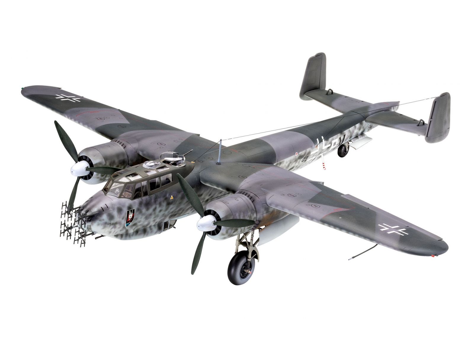 Сглобяем модел Do 217J-1/2, 192 части