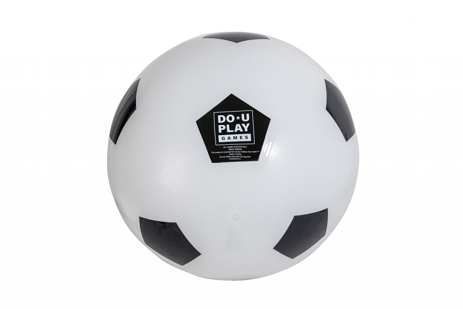 Soccer ball with pump - 76cm.