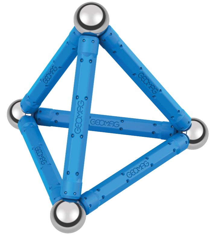 Magnetic constructor, Geomag, Classic Geometry, 48 pieces