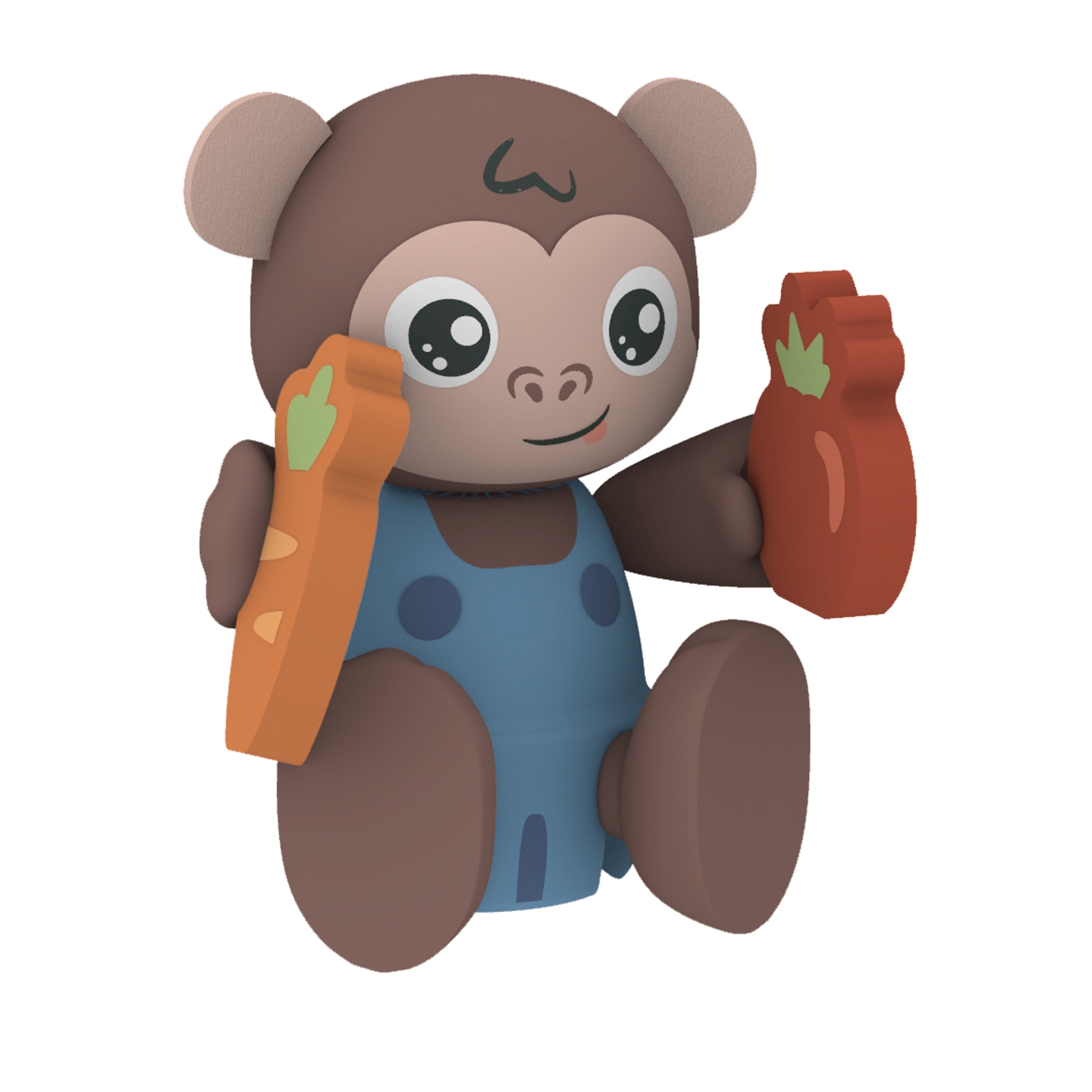 Интерактивен дървен комплект, Hape, Органична оранжерия, 32 части