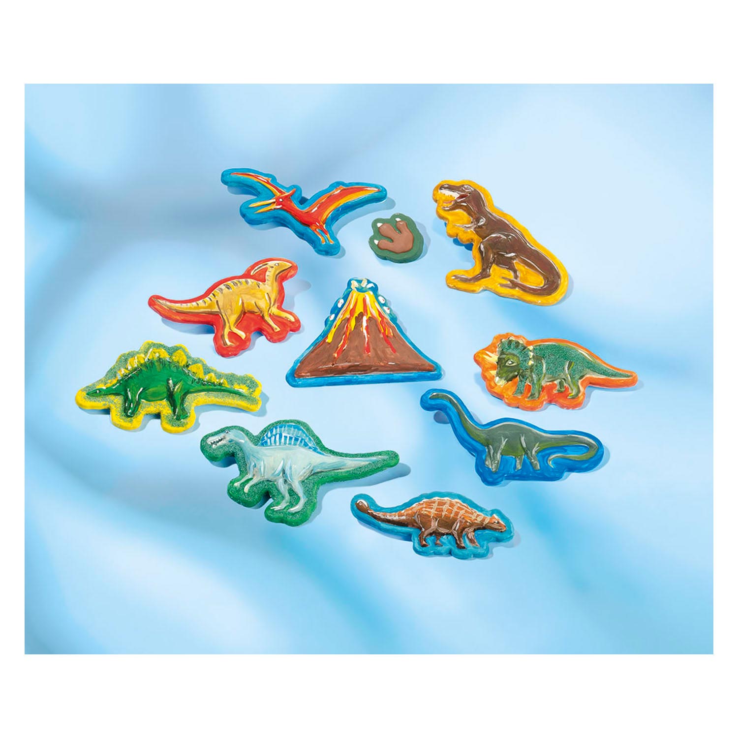 Creative set Totum DIY and paint plaster dinosaurs