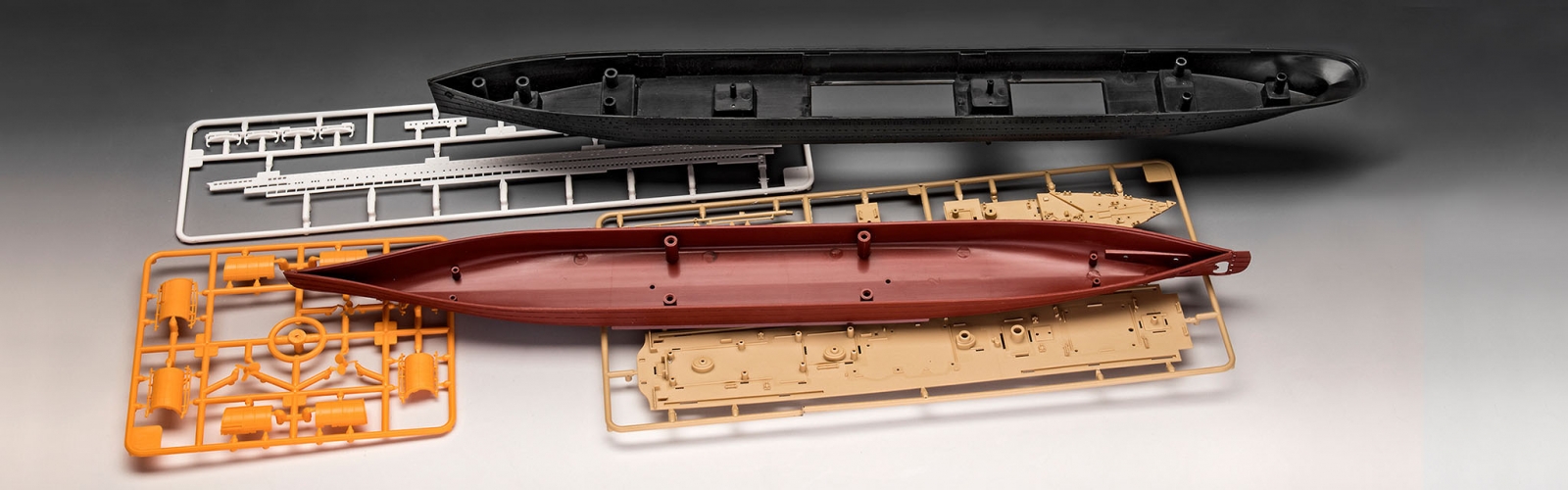 Assembly model, Revell, RMS Titanic, Without glue, 156 parts