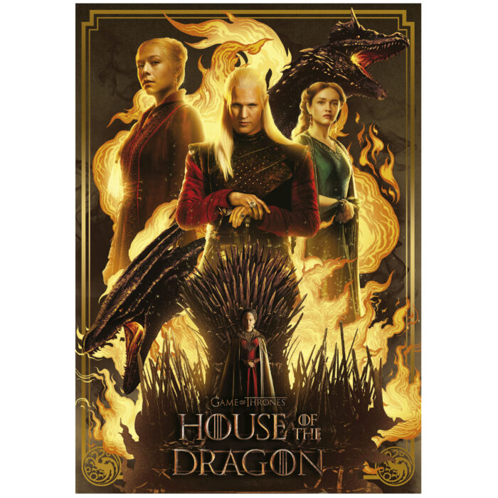 Пъзел, Educa, Game of Thrones, Домът на Дракона, 1000 части
