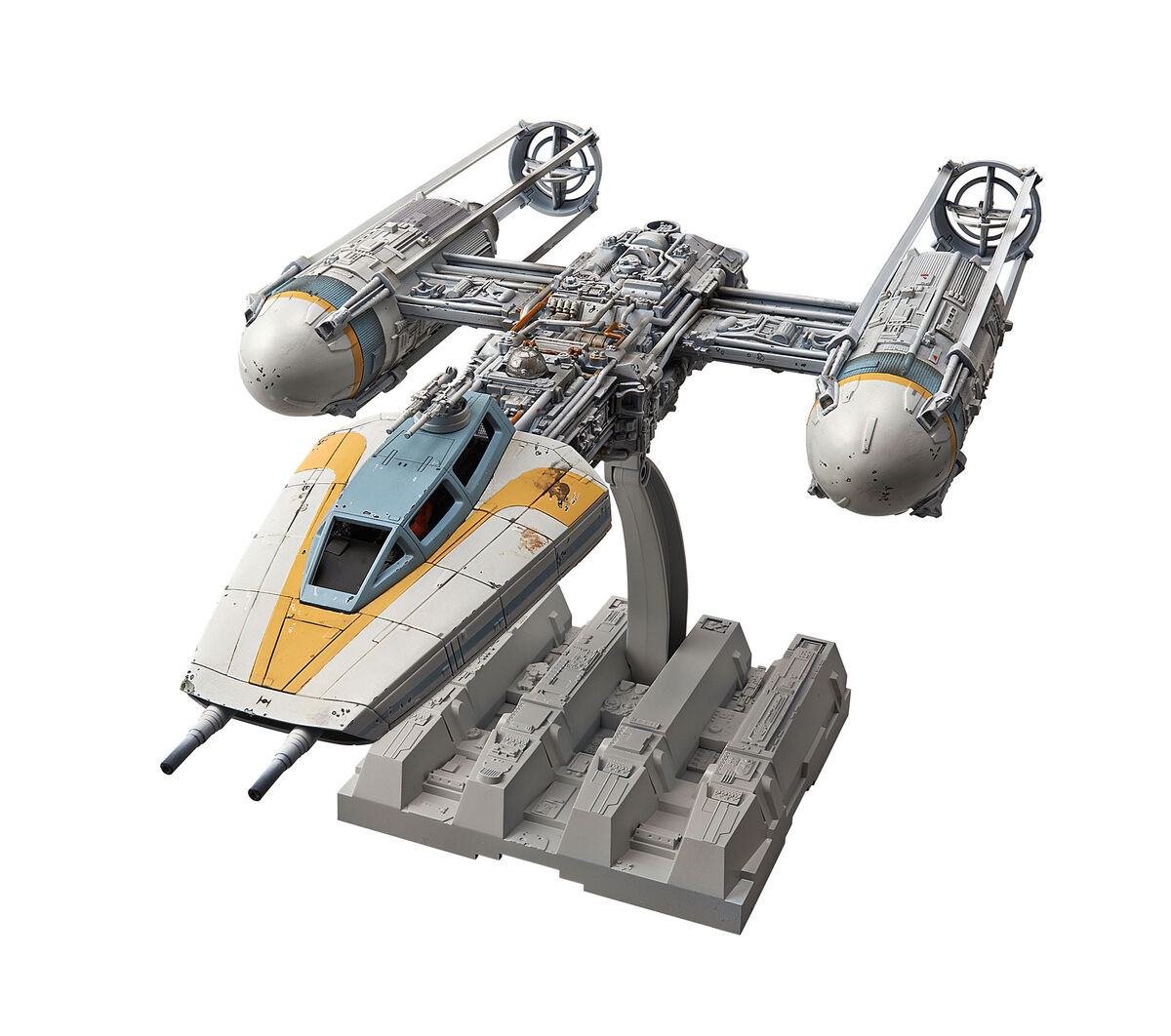 Сглобяем модел, Bandai, Star Wars, Y-Wing Starfighter easy-click, 89 части