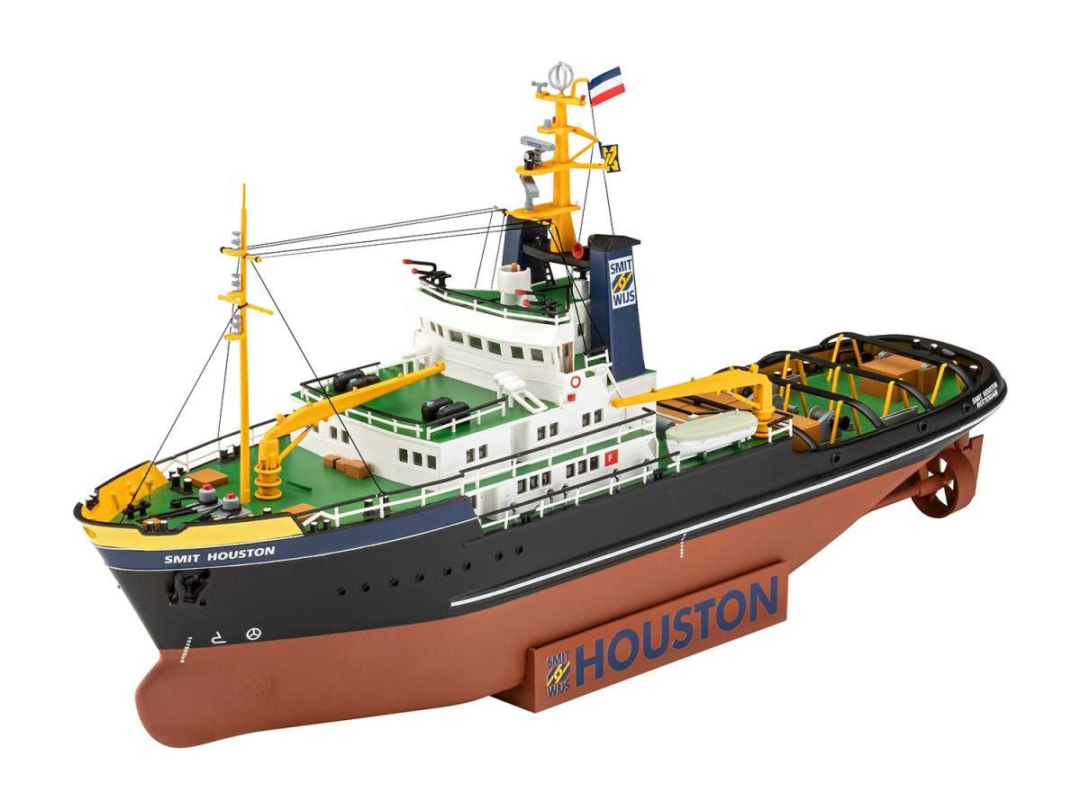 Ship Smit Houston - assembly model, 140 parts