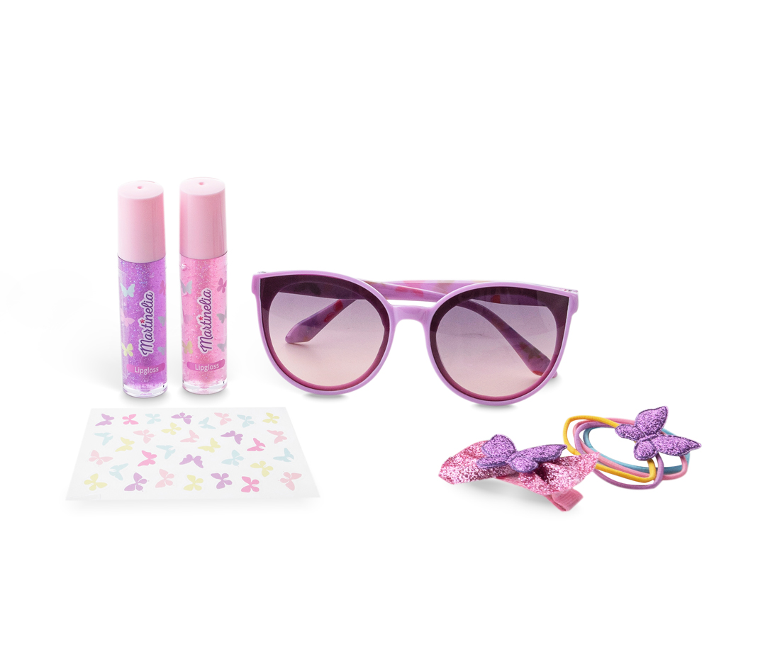 Козметичен комплект Shimmer Wings, Street Essentials, 9 части