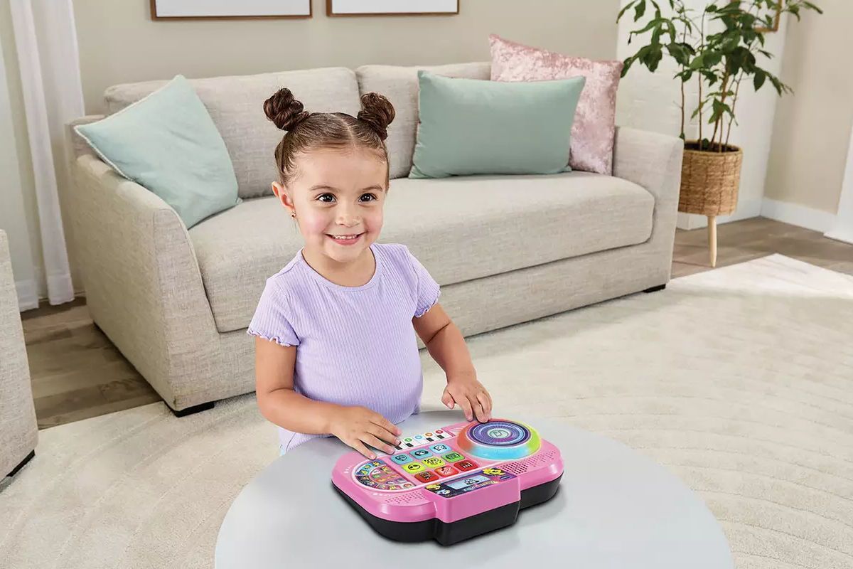 Интерактивна играчка, Vtech, DJ Пулт, Розов