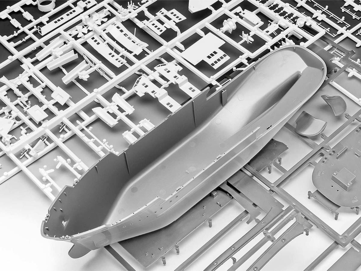 Ship Smit Houston - assembly model, 140 parts