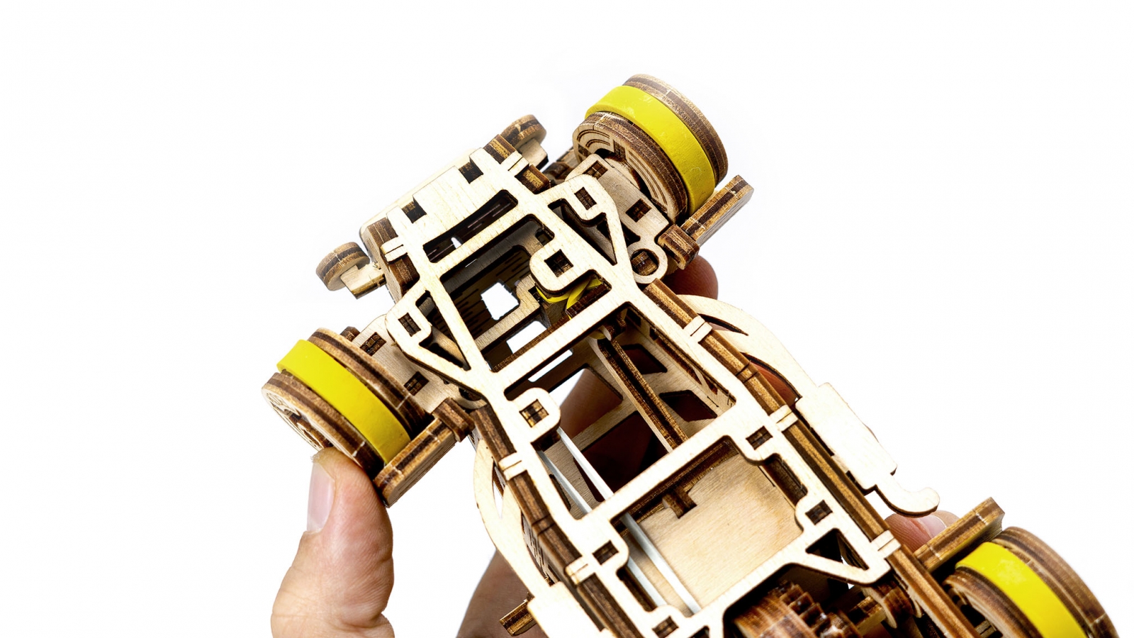 Wooden model kit, Revell, Little Adventures, Roadster, 111 parts