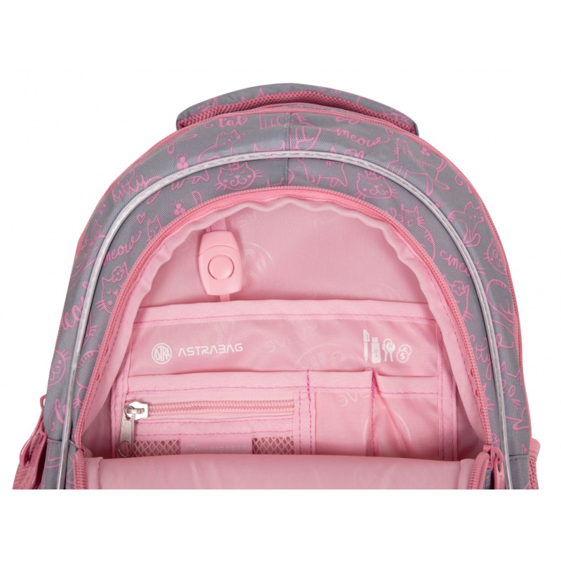 Раница ASTRABAG AB330 Pinky Kitty