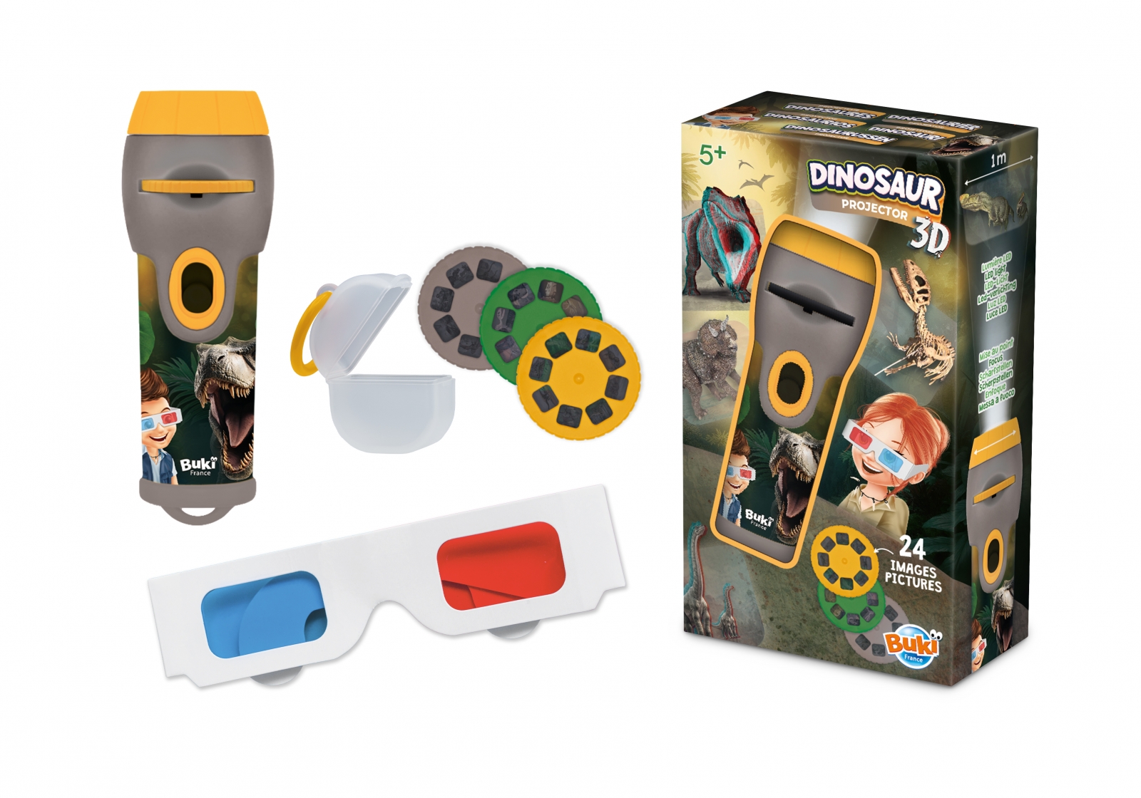 Projector 3D, Buki France, Dinosaurs