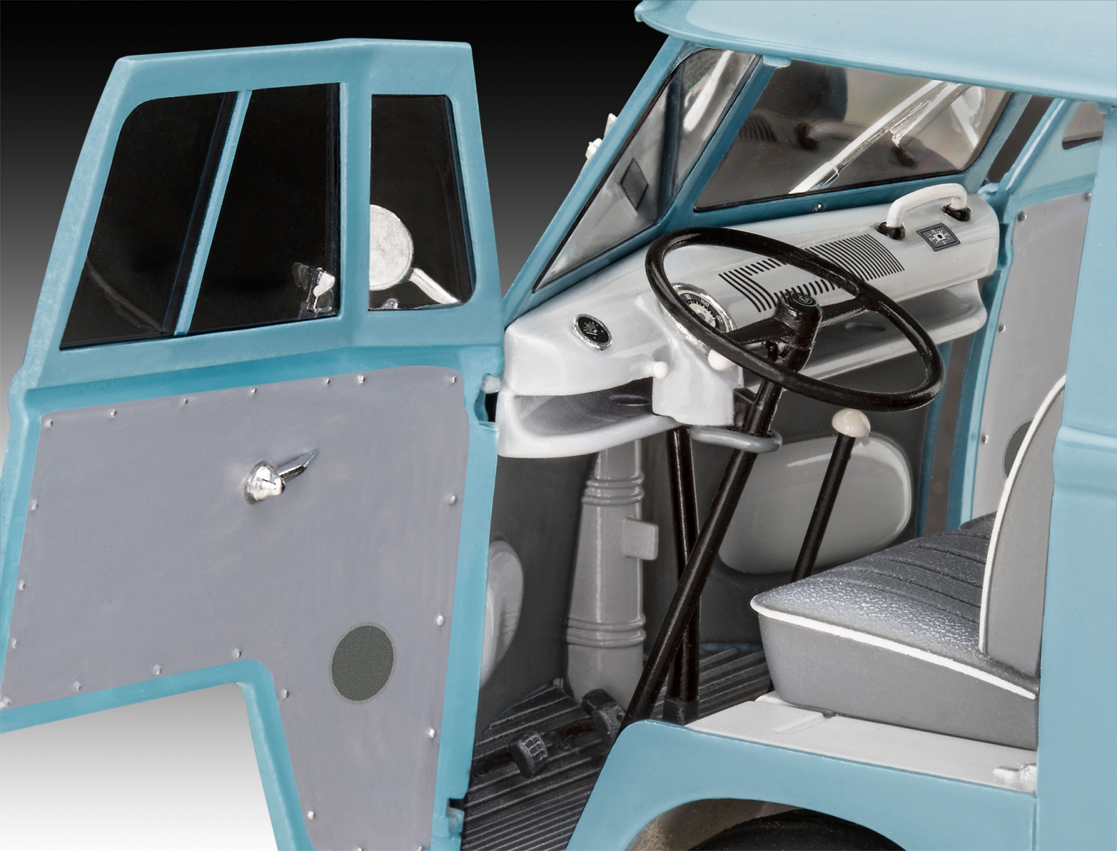 Сглобяем модел, Revell, Автомобил VW T1 panel van, 123 части
