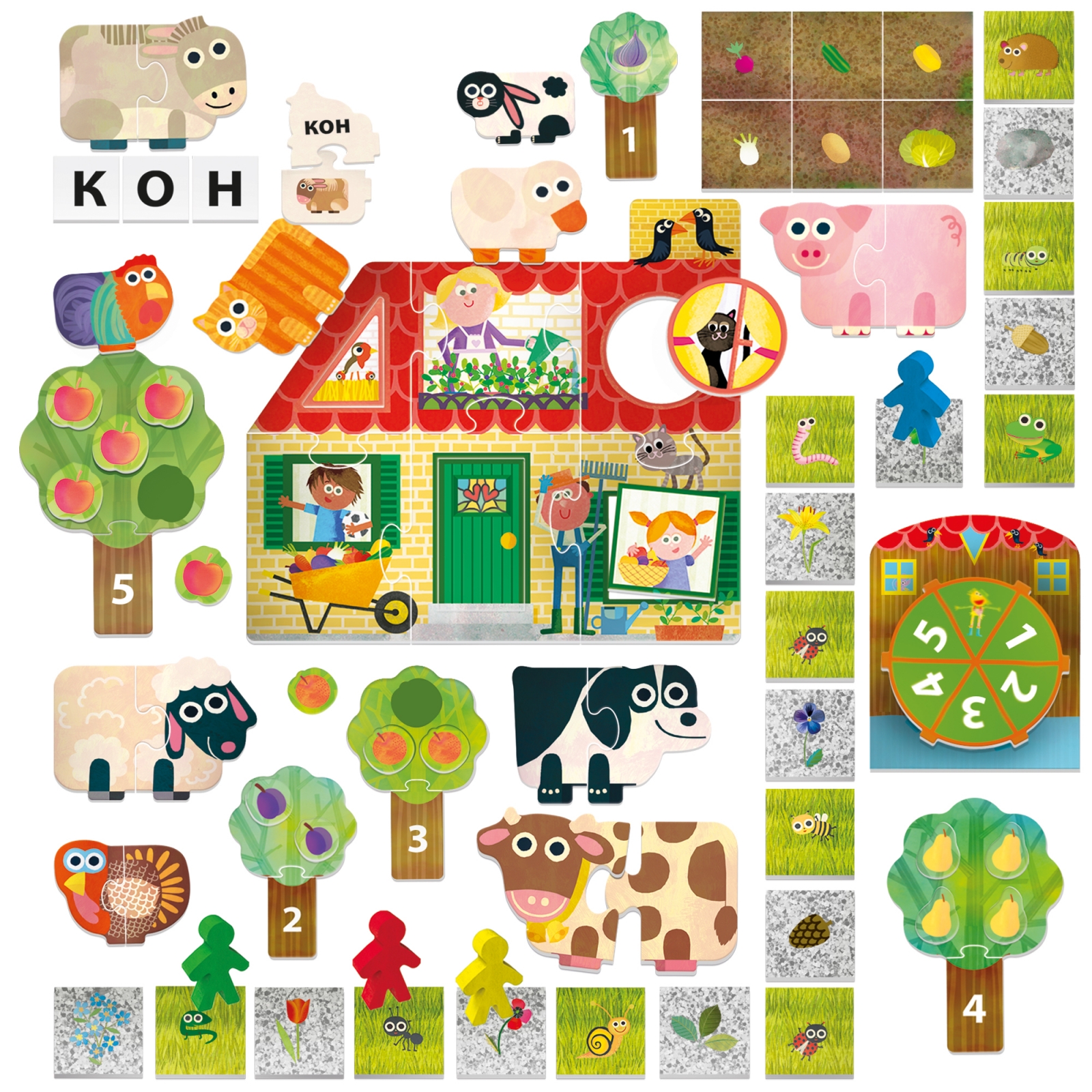 Образователна игра, Headu, 6 вида интелигентност, Фермата