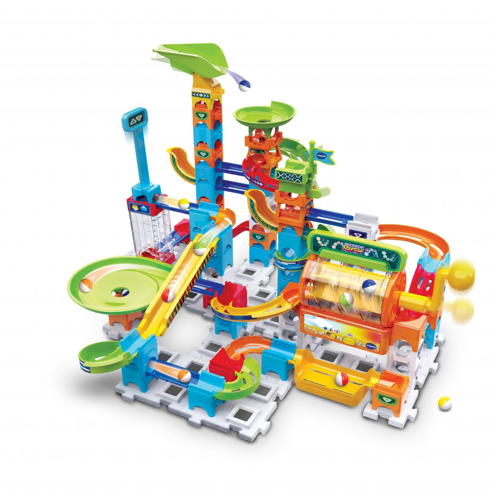 Playset, Vtech, Color Track with Marble Balls, Challenge, 102 Pieces