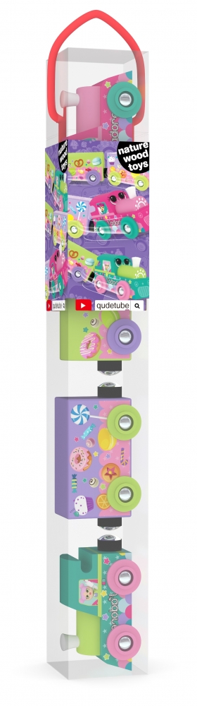 Влакче в тубичка, J′adore, Сладки изкушения, 4 части