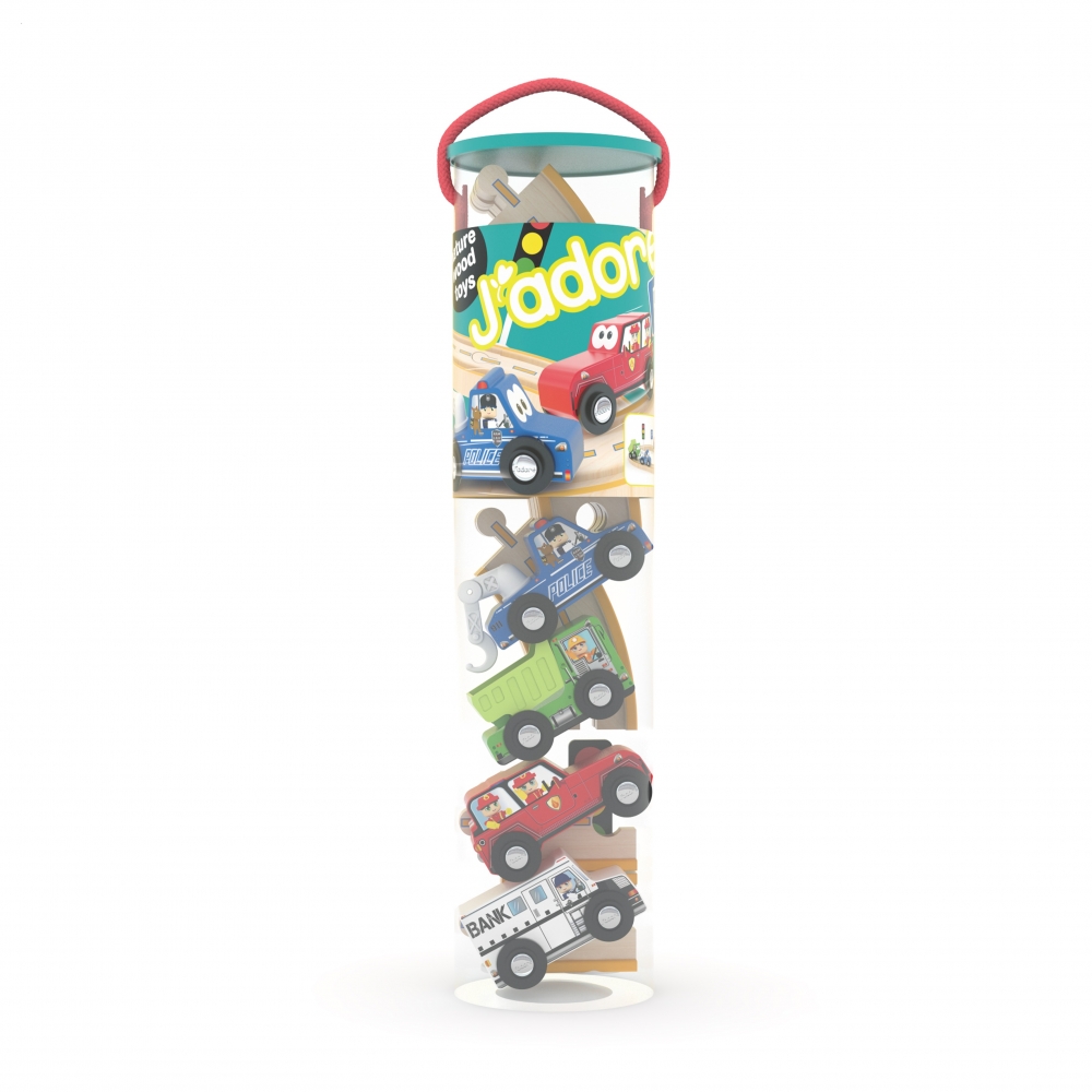 Railroad Kit Set, J′adore, City Cars