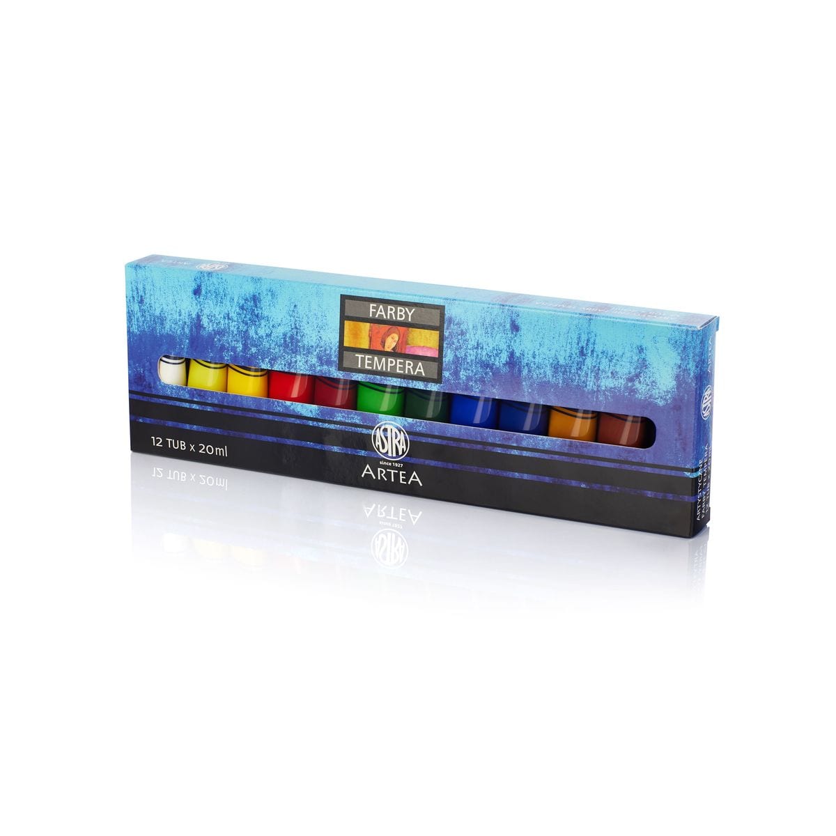 Tempera paints Astra 12 colors - 20 ml