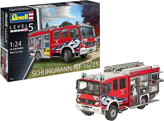 Assembly model, Revell, Schlingmann Fire Truck TLF 16/25