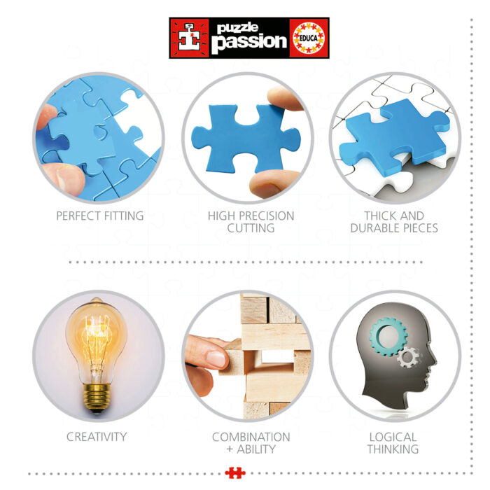 Пъзел Светла улица, 2000 части