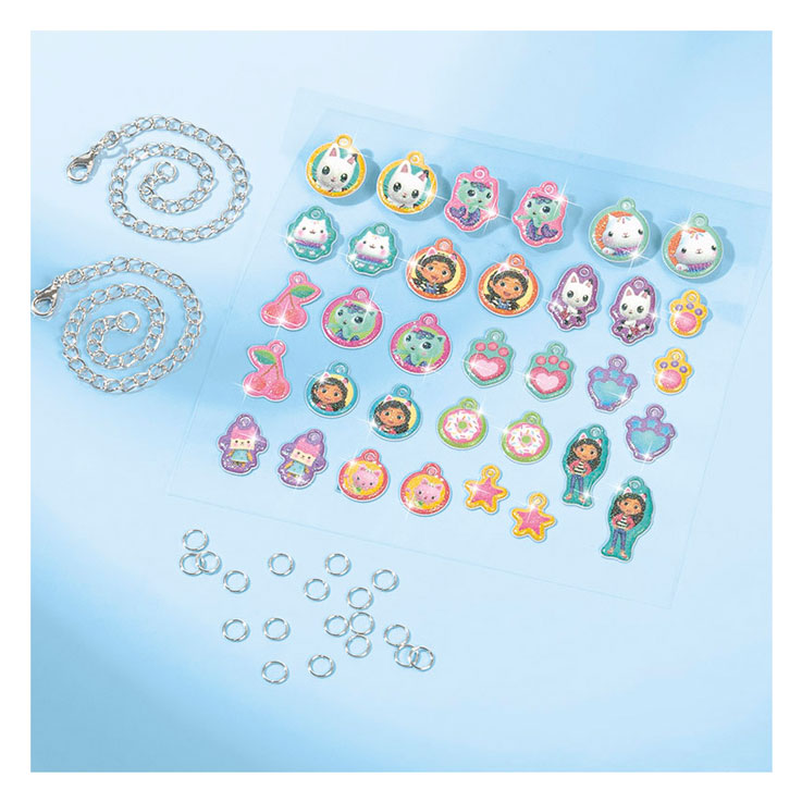 Творчески комплект Gabby′s Dollhouse, Направи сам гривни, 2 броя