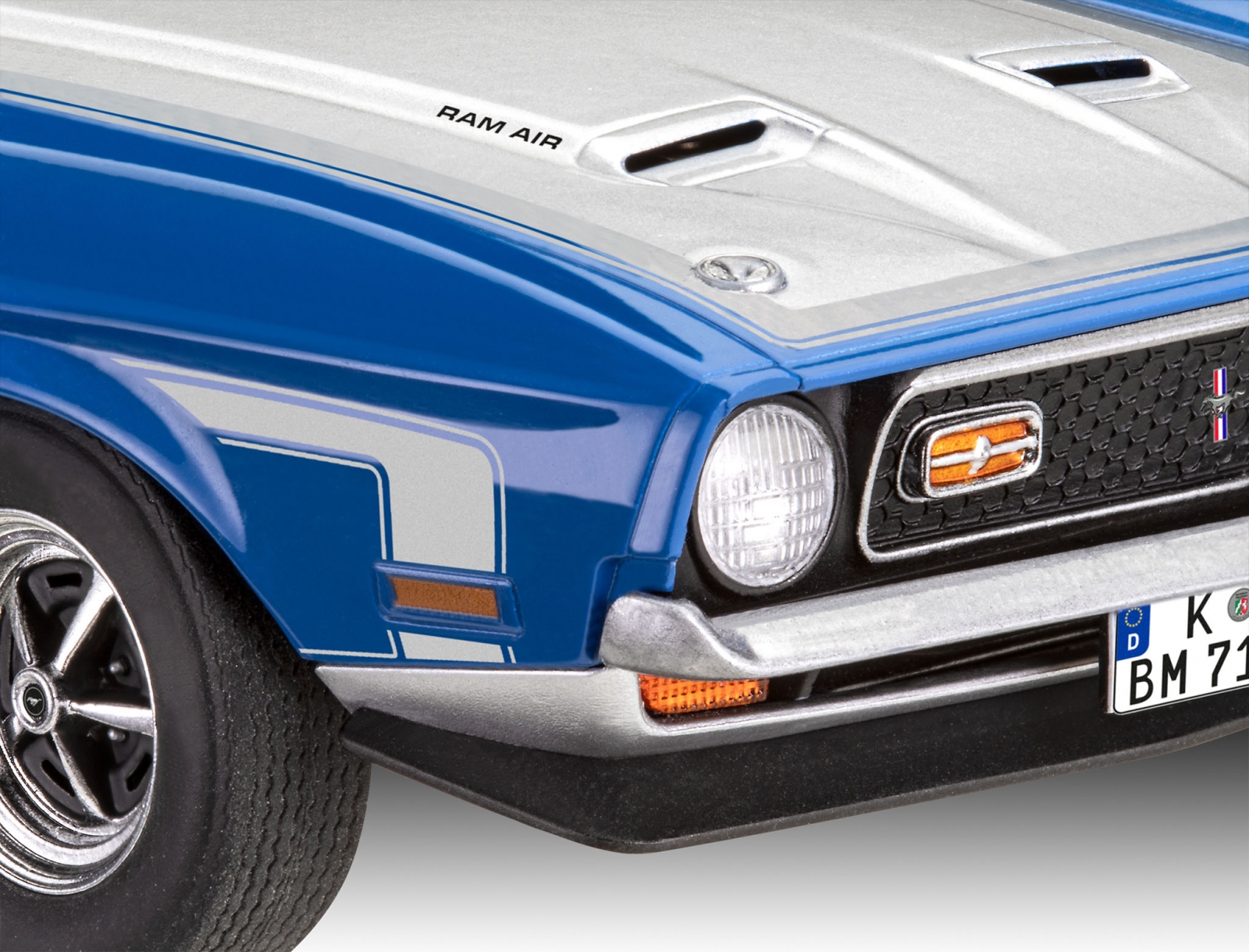 Сглобяем модел, Revell, Автомобил Ford Mustang Boss 351′71, 129 части