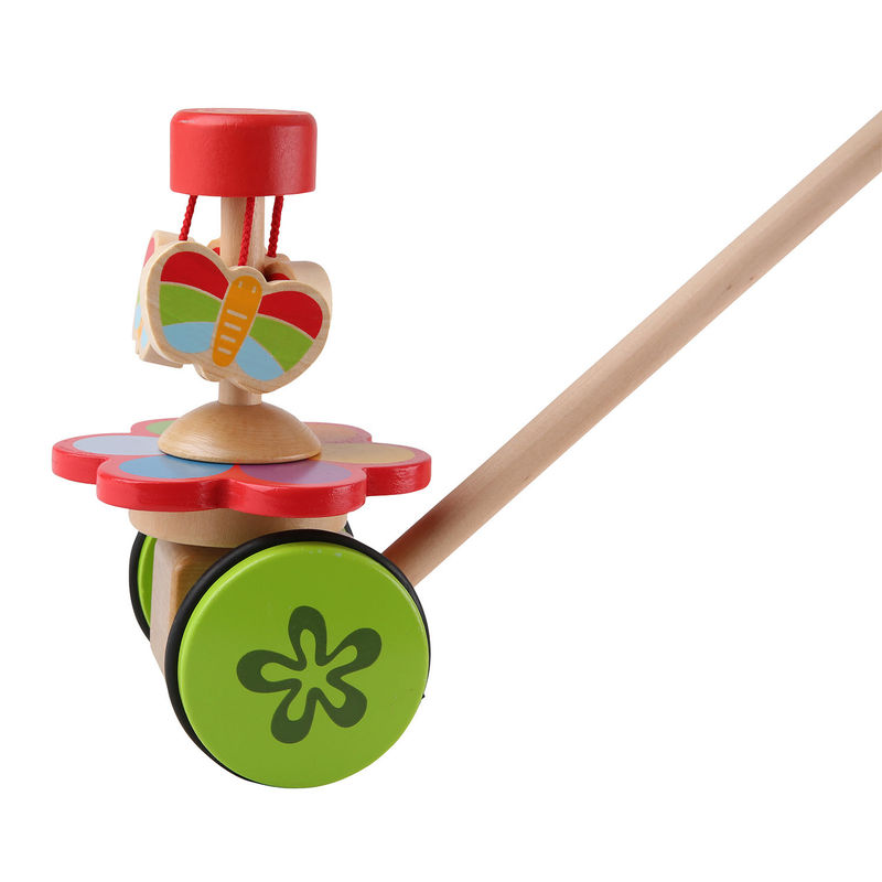 Long Push Stick - Dancing Butterfly