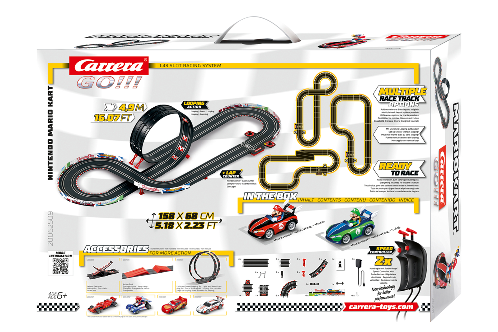 Racetrack, Carrera, Super Mario, 4.9m