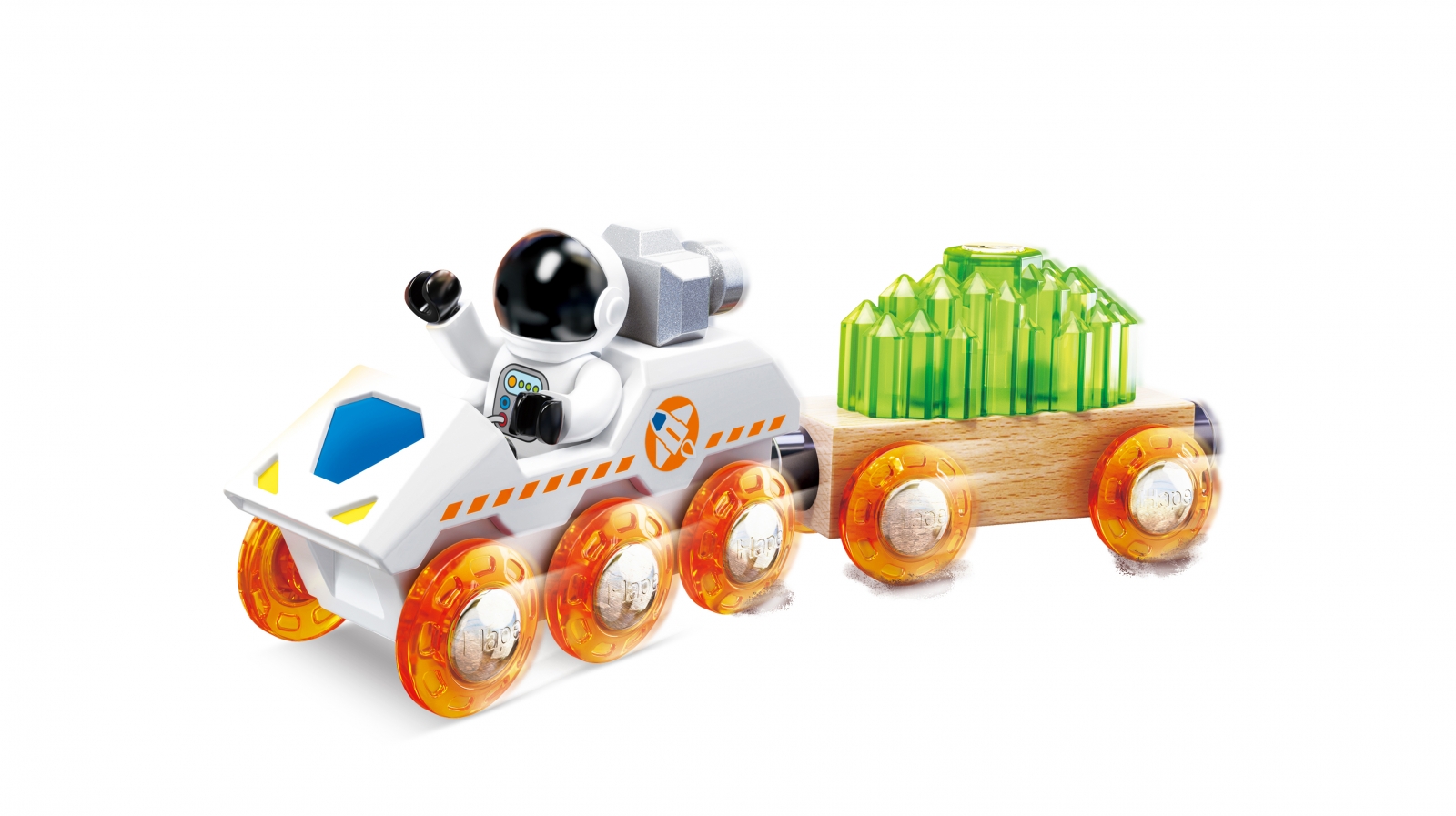 Комплект за игра, Hape, Космическо приключение, 15 части