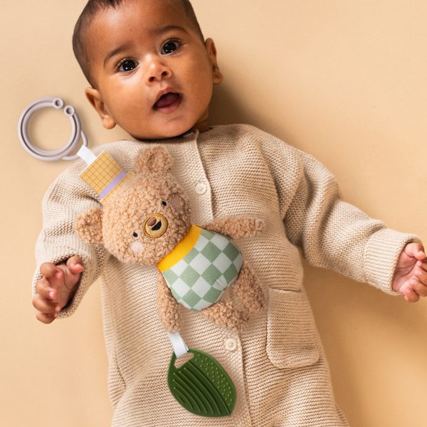 Baby soft rattle, Taf Toys, Bear Brandon
