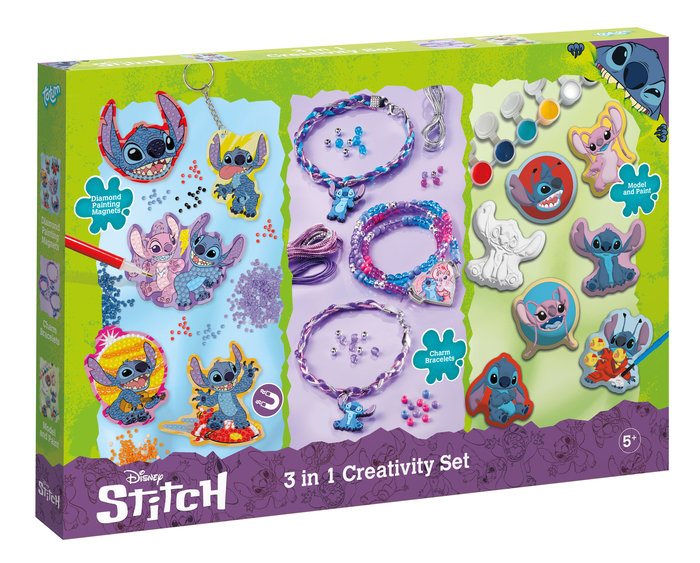 Creative set, Totum, Stitch, 3 in 1