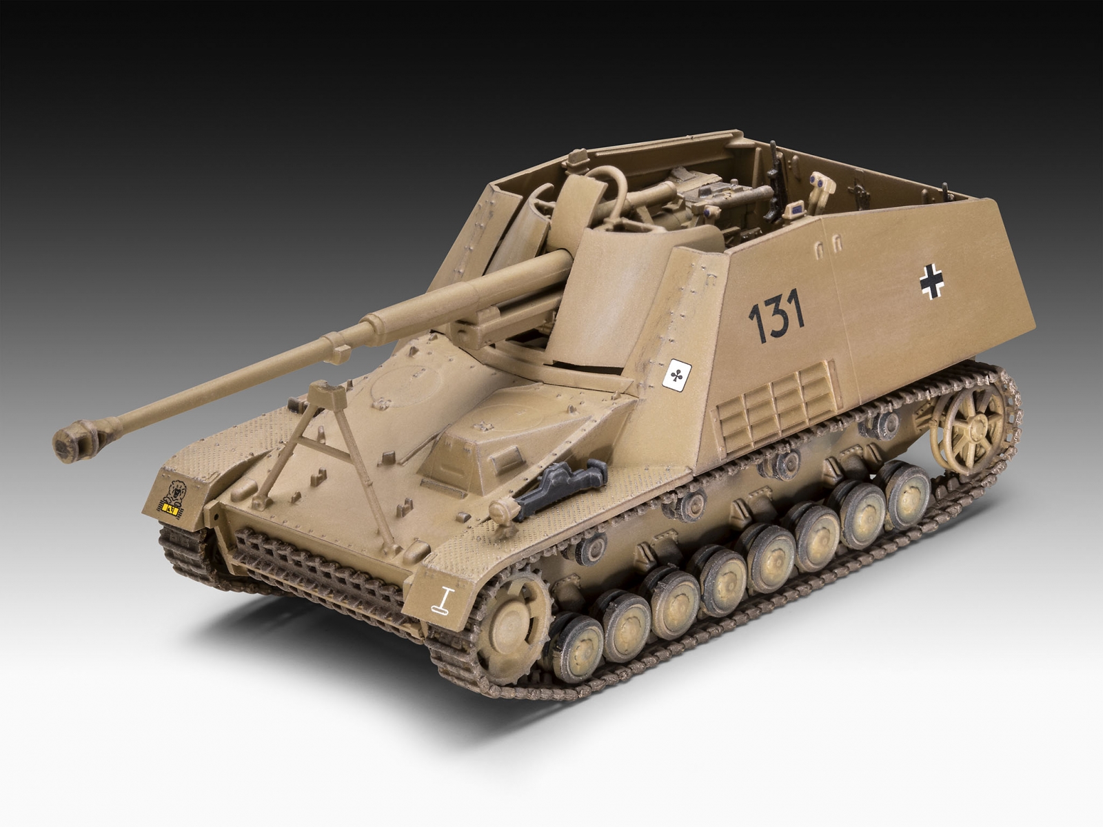 Assembly model, Revell, Tank Sd.Kfz. 164 Nashorn, 184 parts