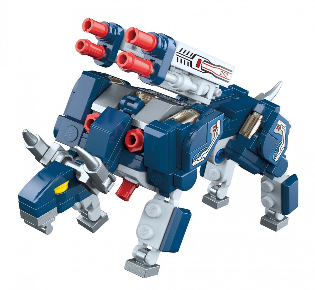Конструктор Mechanical Beasts, Куб с бронирани чудовища, 177 части