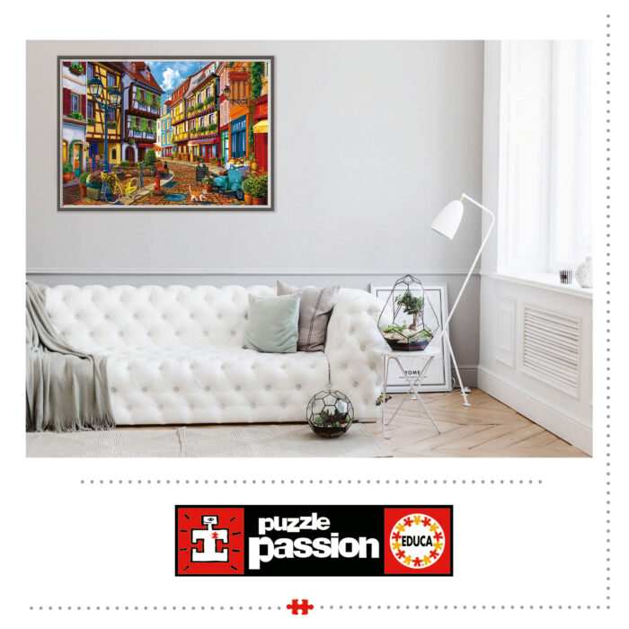 Пъзел Светла улица, 2000 части