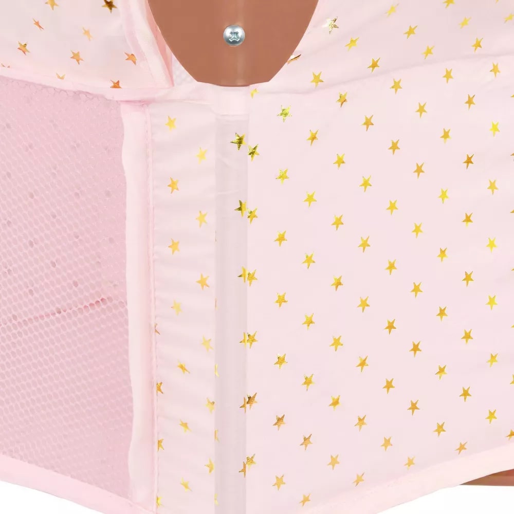 Детска играчка Сгъваема кошара за кукли Lulla Baby 14, 33 х 15.24 х 12.7 см, Розов