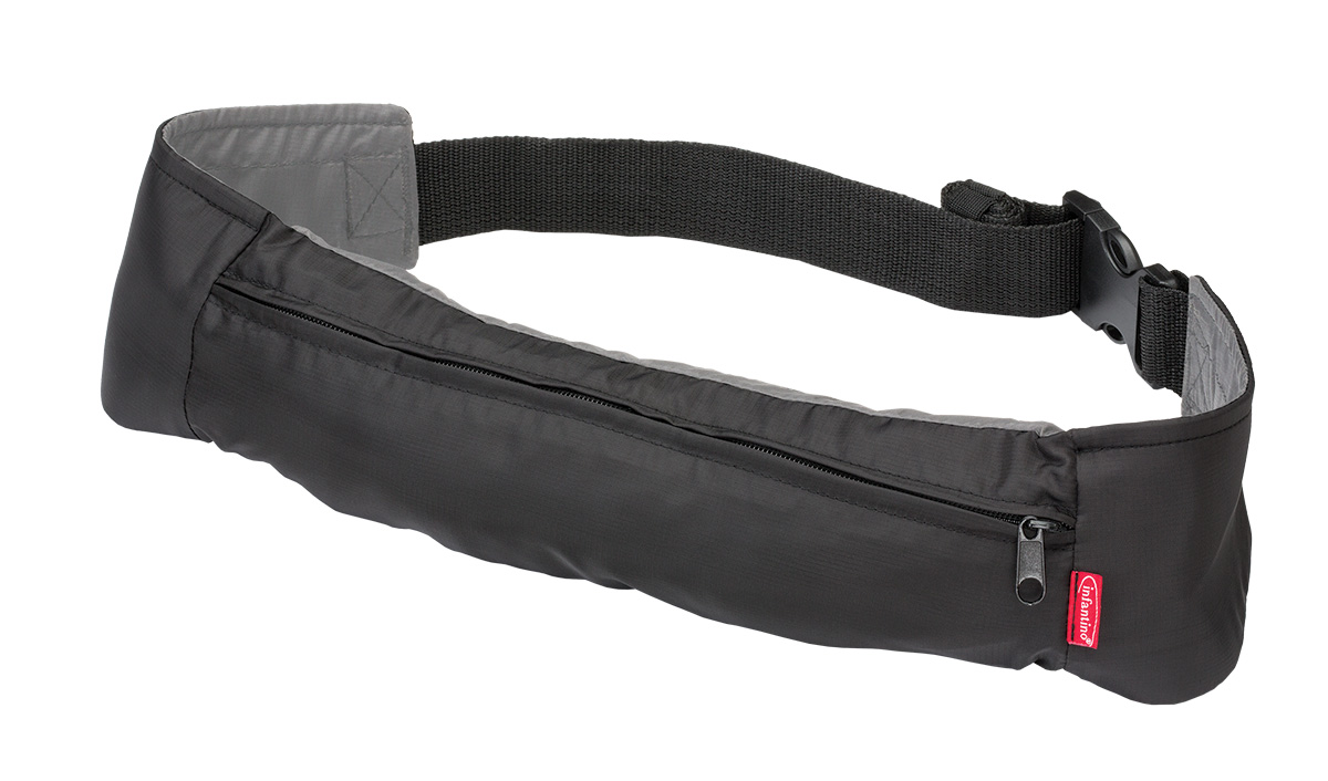 Ergonomic baby carrier, Infantino, 2 in 1, Black, from 5.5 to 18 kg.