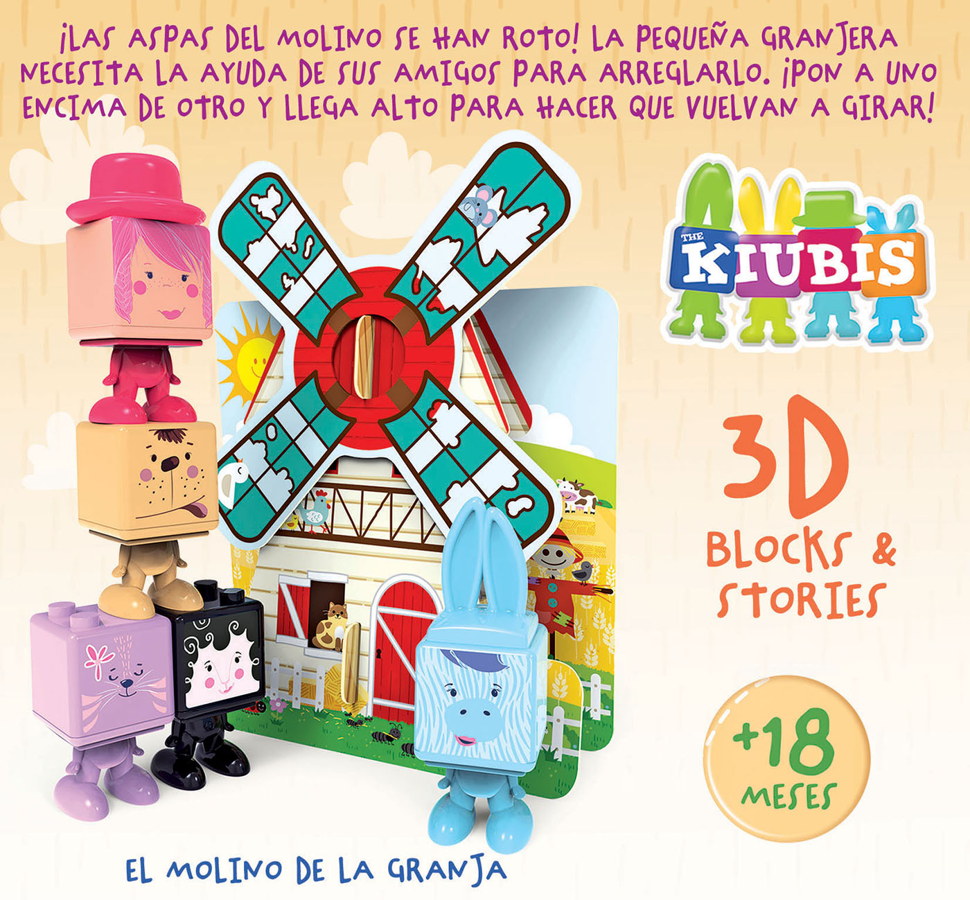 Образователна игра, Educa, The Kiubis, Фермерската мелница