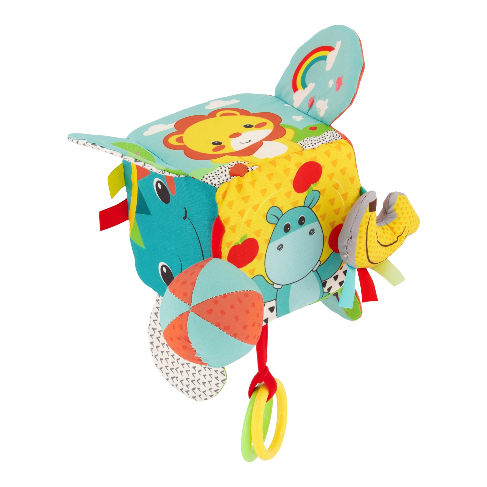Baby Sensory Cube, Infantino, Animals