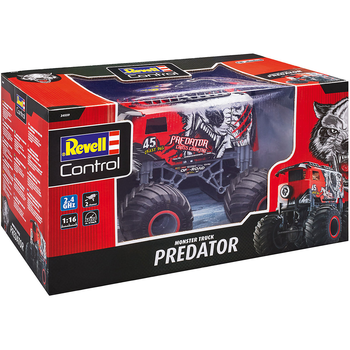 Кола с дистанционно управление Monster Truck, Predator