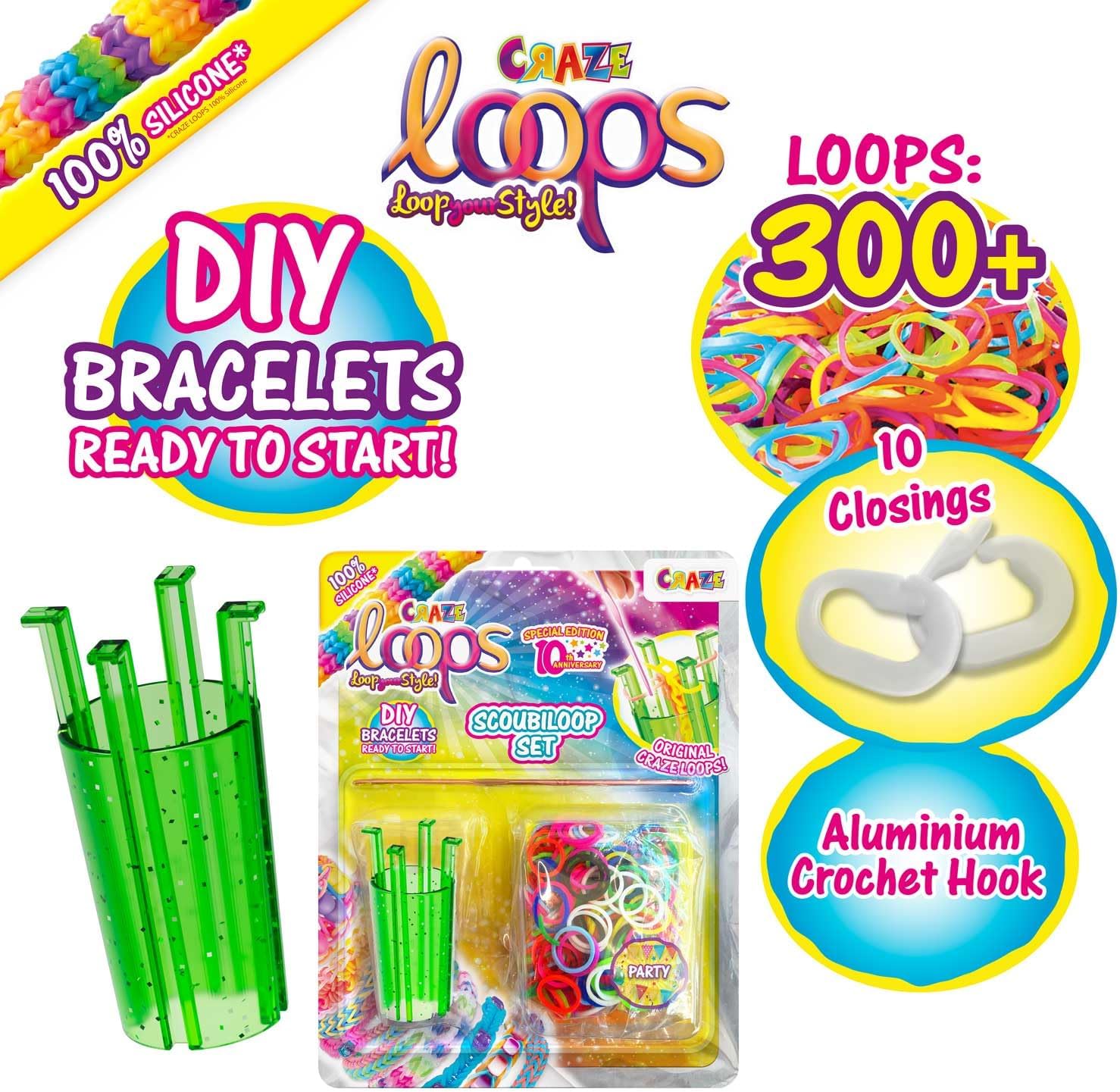 Творчески комплект, Craze, Loops, Направи си сам гривни с ластици